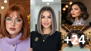 24 Stunning Long Bob Haircuts for Women with Full and Round Faces