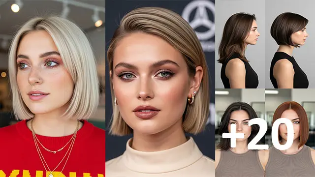 20 Chic Short Blunt Bob Haircuts That Never Go Out of Style