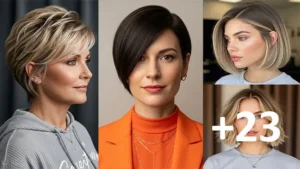 23 Short Haircuts for Oval Faces That Flatter Every Style