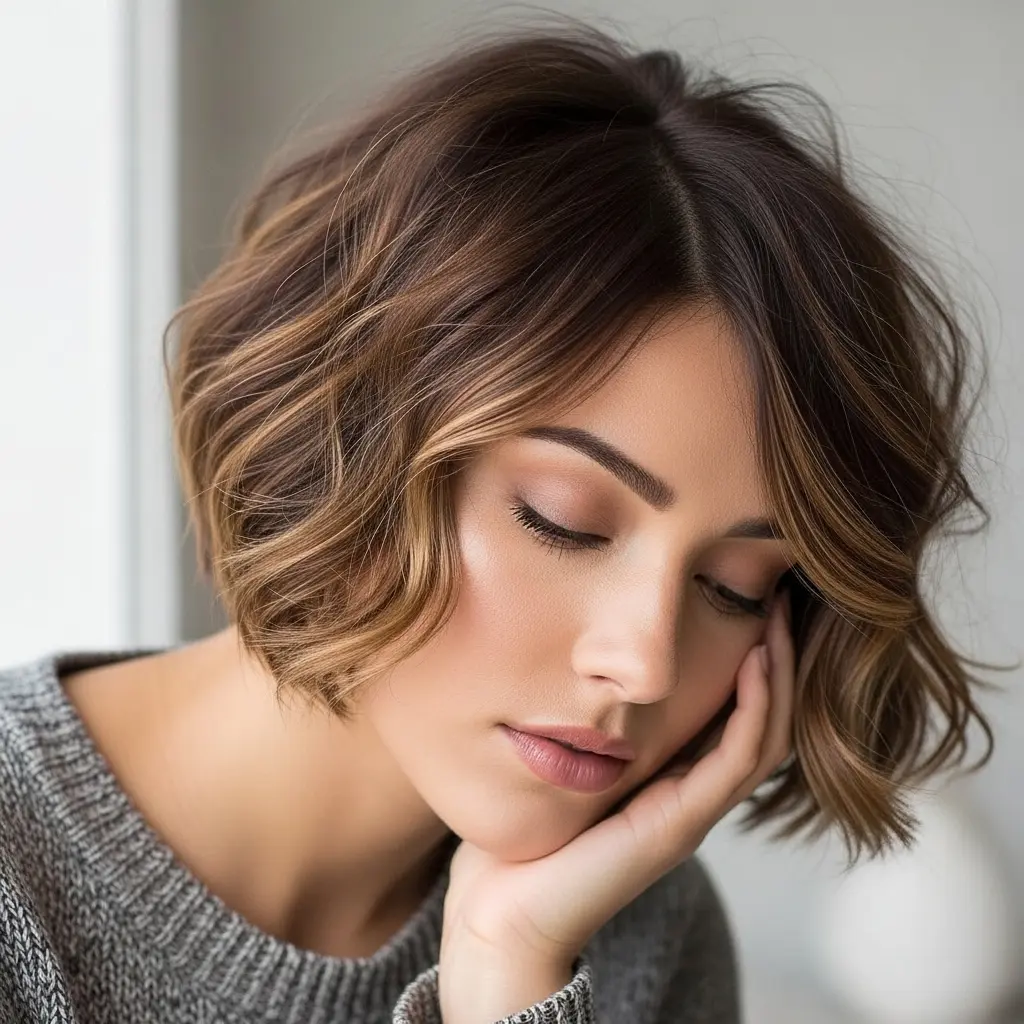 #13 Long Wavy Pixie Bob