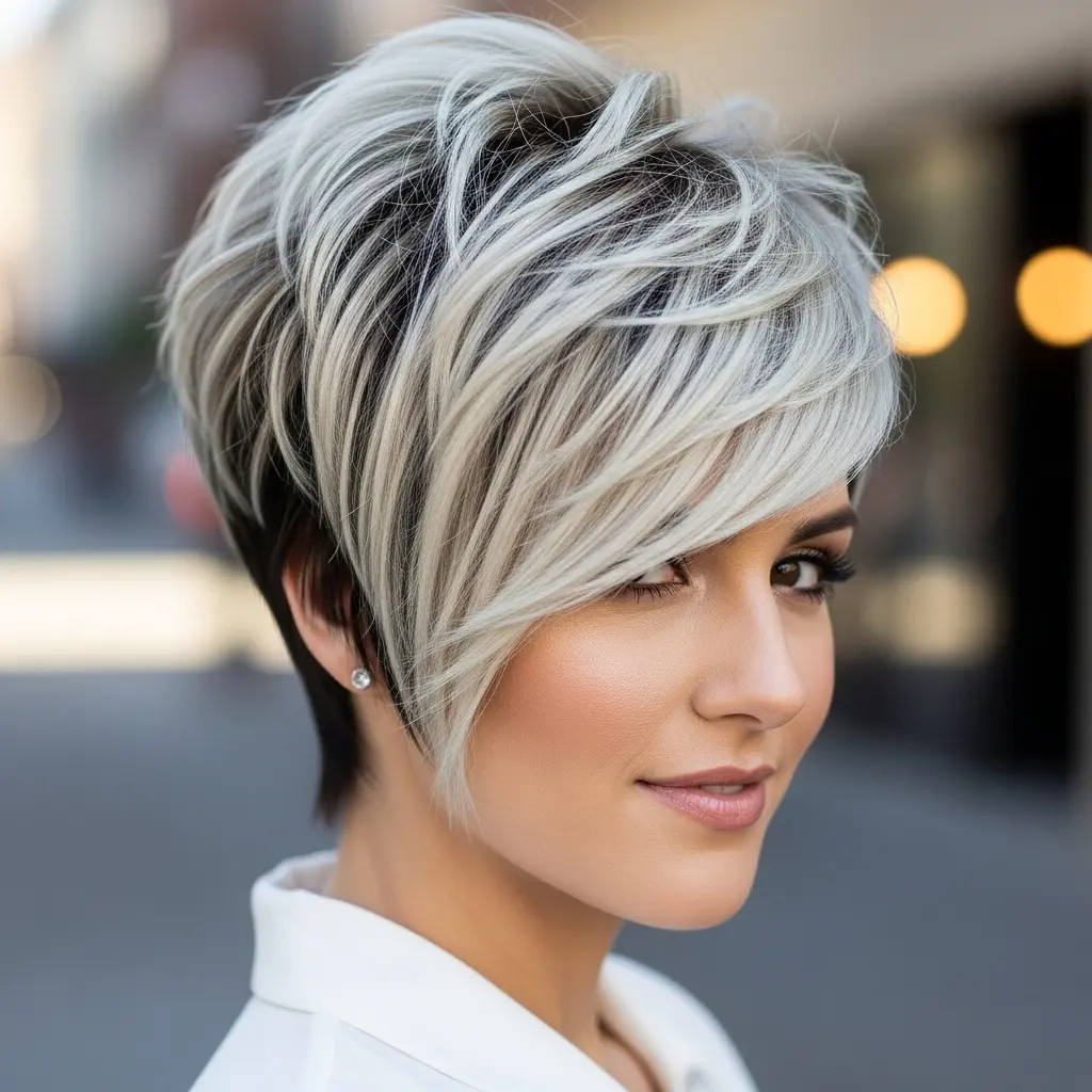 #6 Pixie Lob Haircut