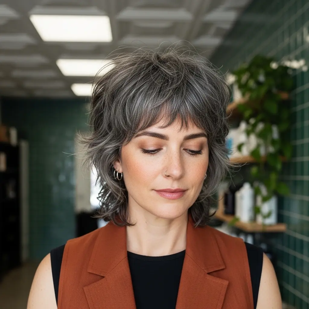 #1 Choppy Bob for Fine Hair with Soft Texture