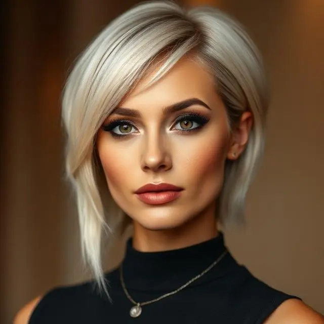 #10 Layered Elf Crop Hairstyle