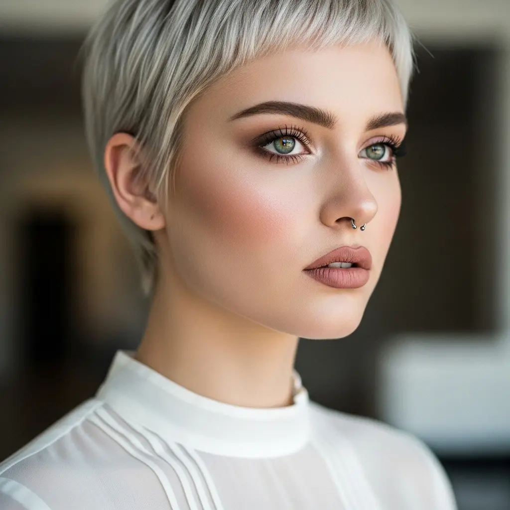 #13 Choppy Elf Haircut with Pixie Edge