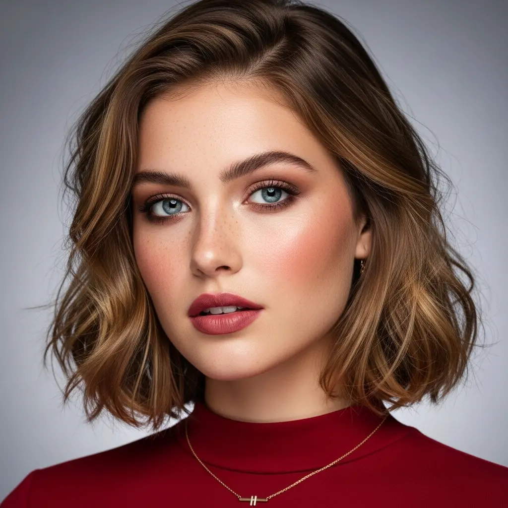 #14 Medium Choppy Bob with Layers