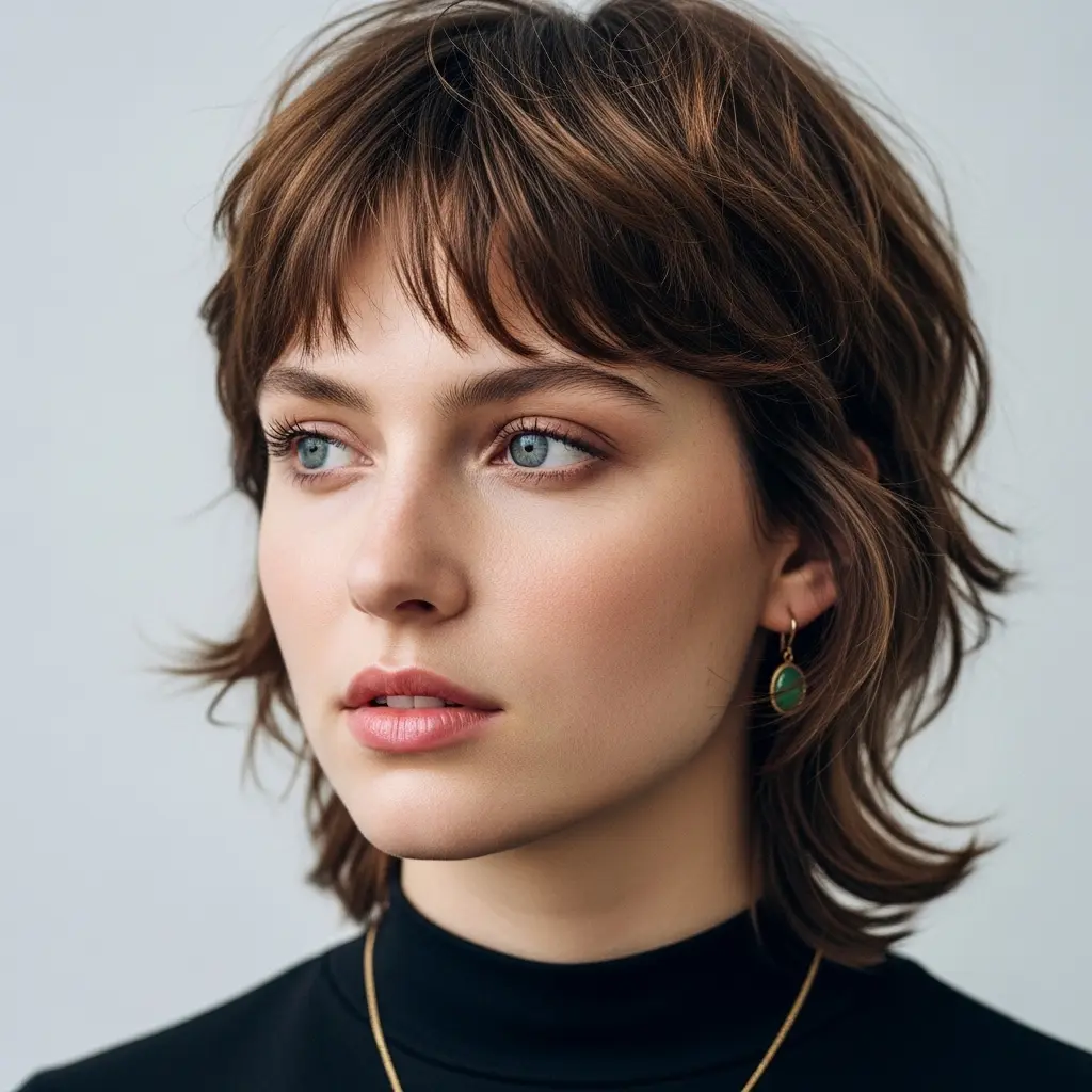 #18 Elf Haircut with Mullet Layers