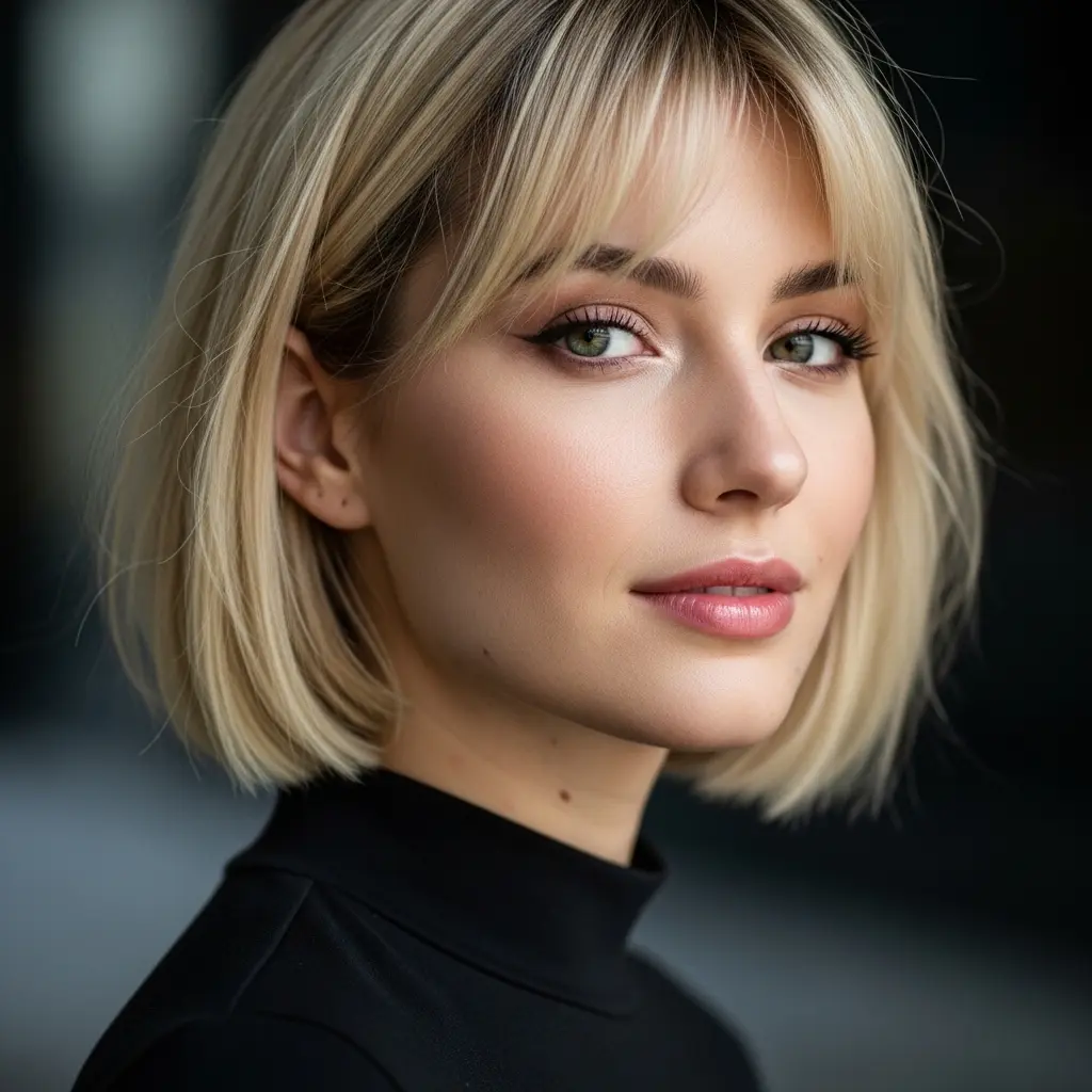 #20 Elf-Style Short Sleek Bob Cut