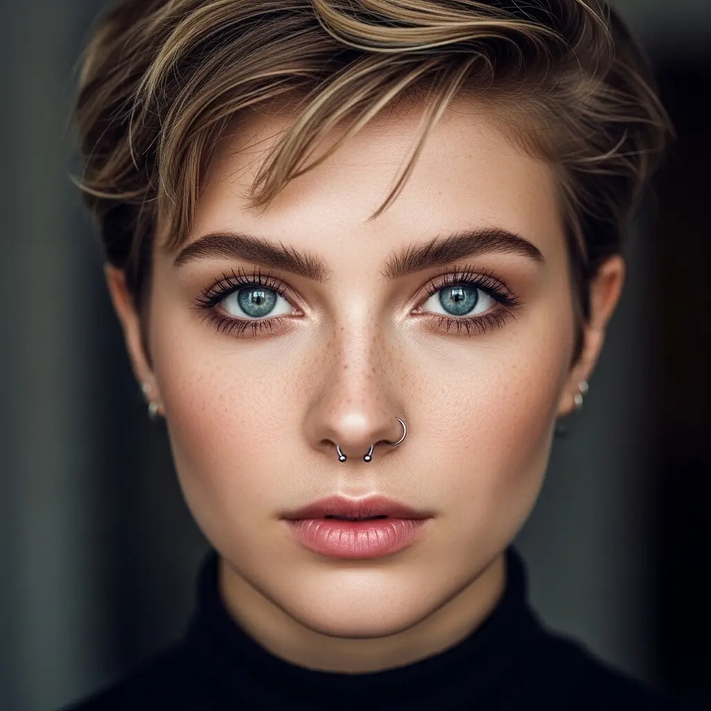 #25 Short Elf Cut with Pixie Influence