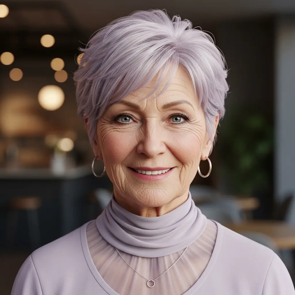 #4 Elf Haircut for Older Women