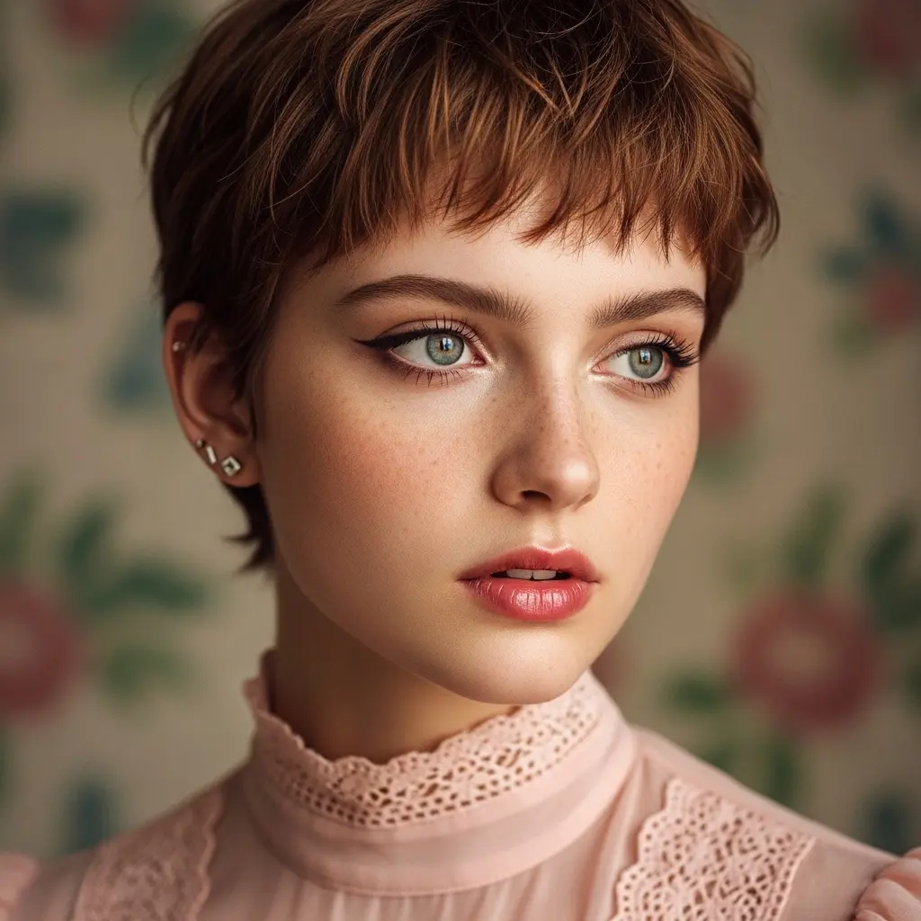 #5 Textured Elf Crop Haircut