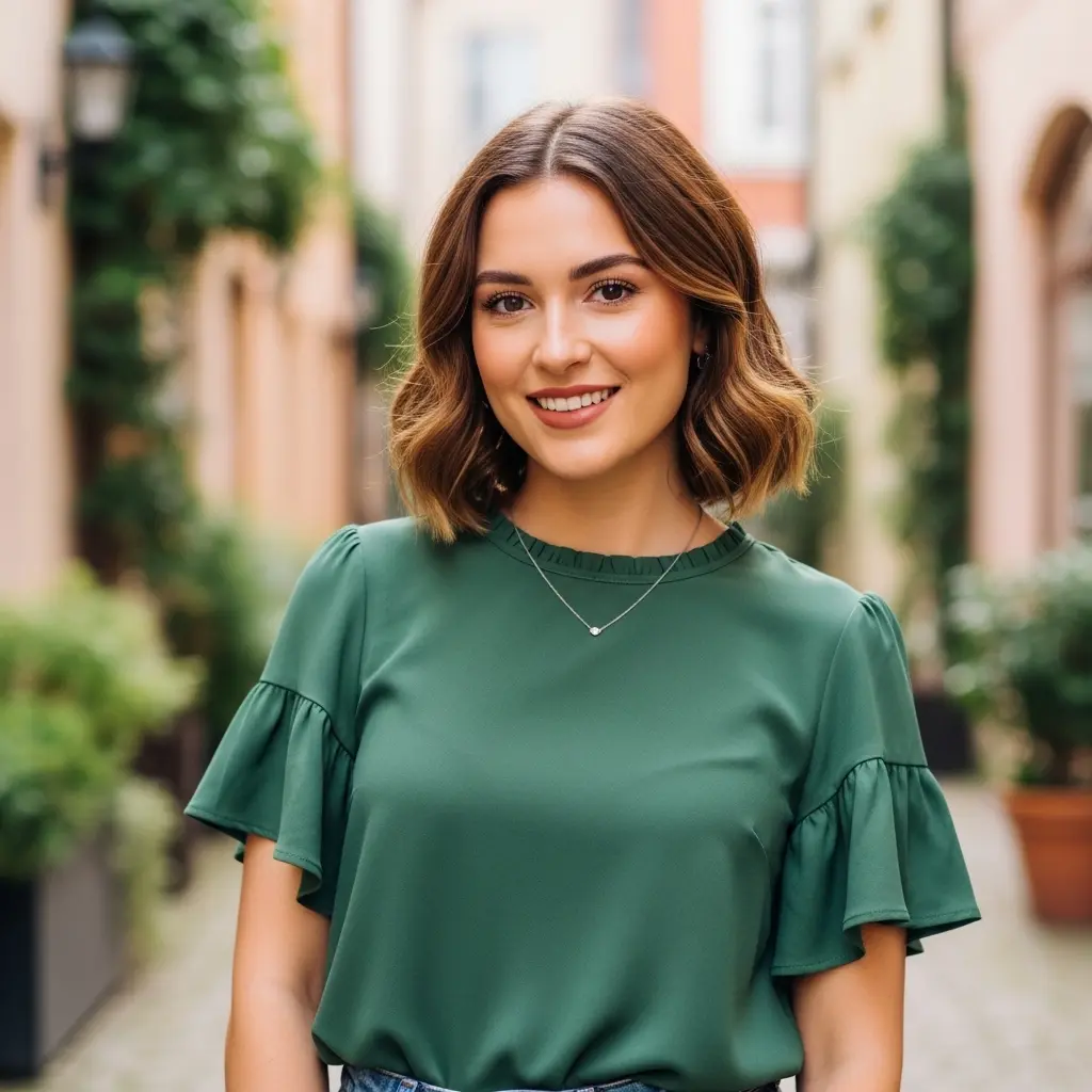 #5 Textured Choppy Bob for Fine Hair