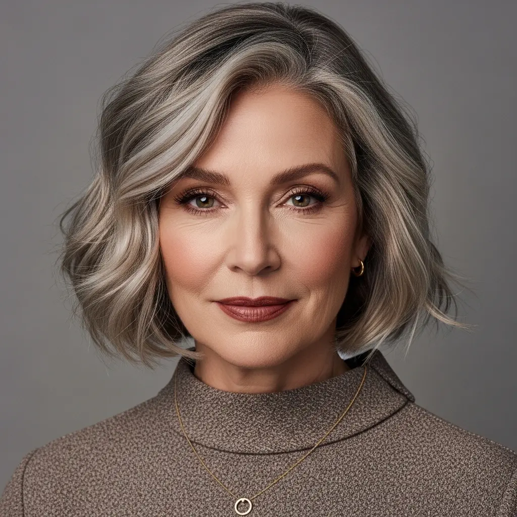 #6 Choppy Bob with Soft Waves