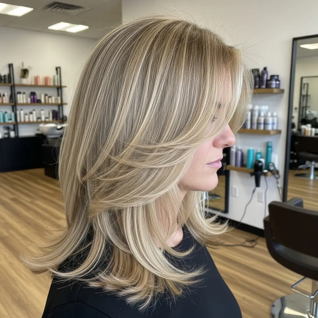 #1 Radiant Ginger Copper Long Layered Cut