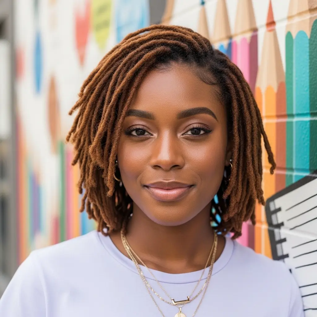 #10 Faux Locs Braided Styles for Teen Girls