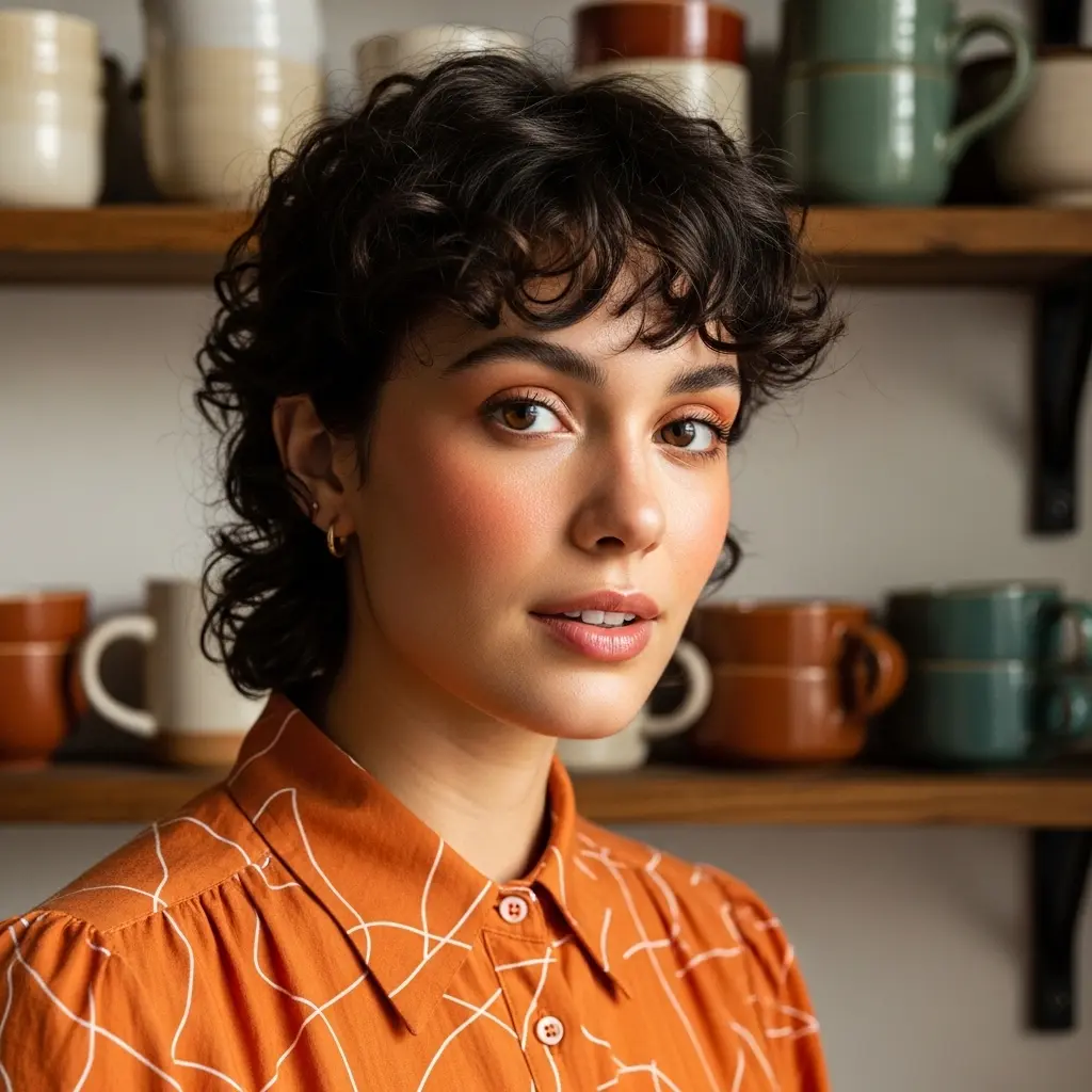 #11 Flat Hair with Fringe for Face Framing