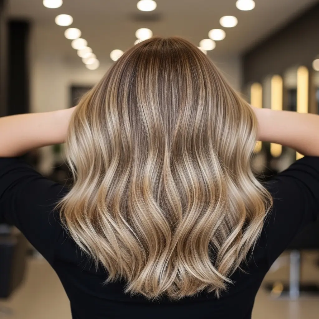 Warm Strawberry-Root Melt on Long Feathered Layers