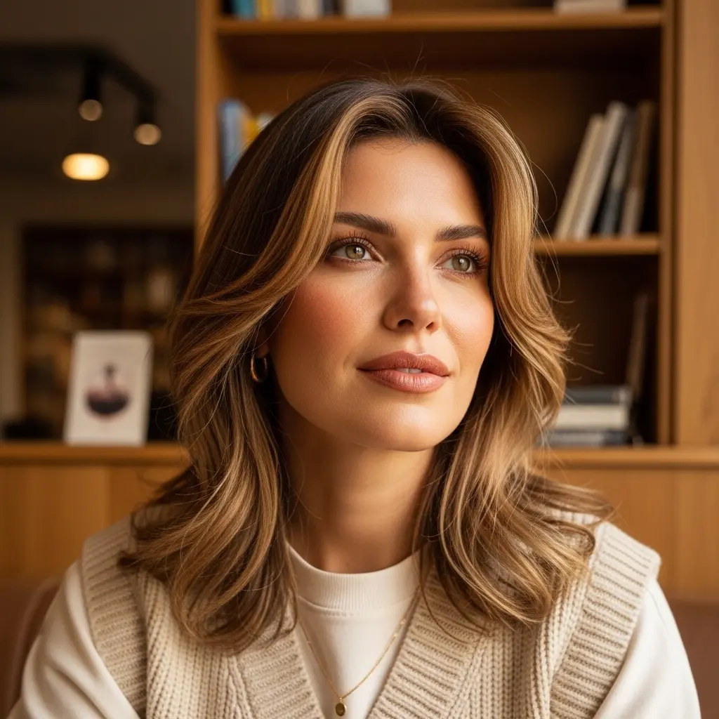 #12 Textured Layers for Flat Hair Fluff