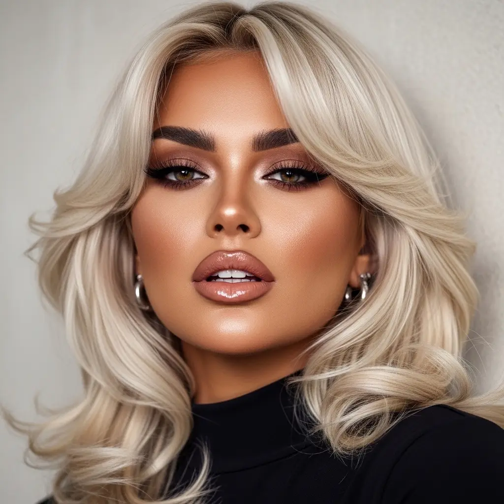 Reflective Blonde Tones