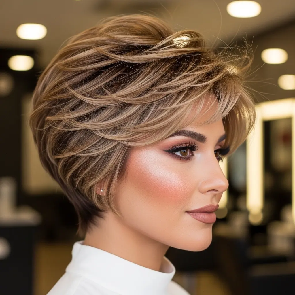 #14 Long Pixie with Shaggy Layers