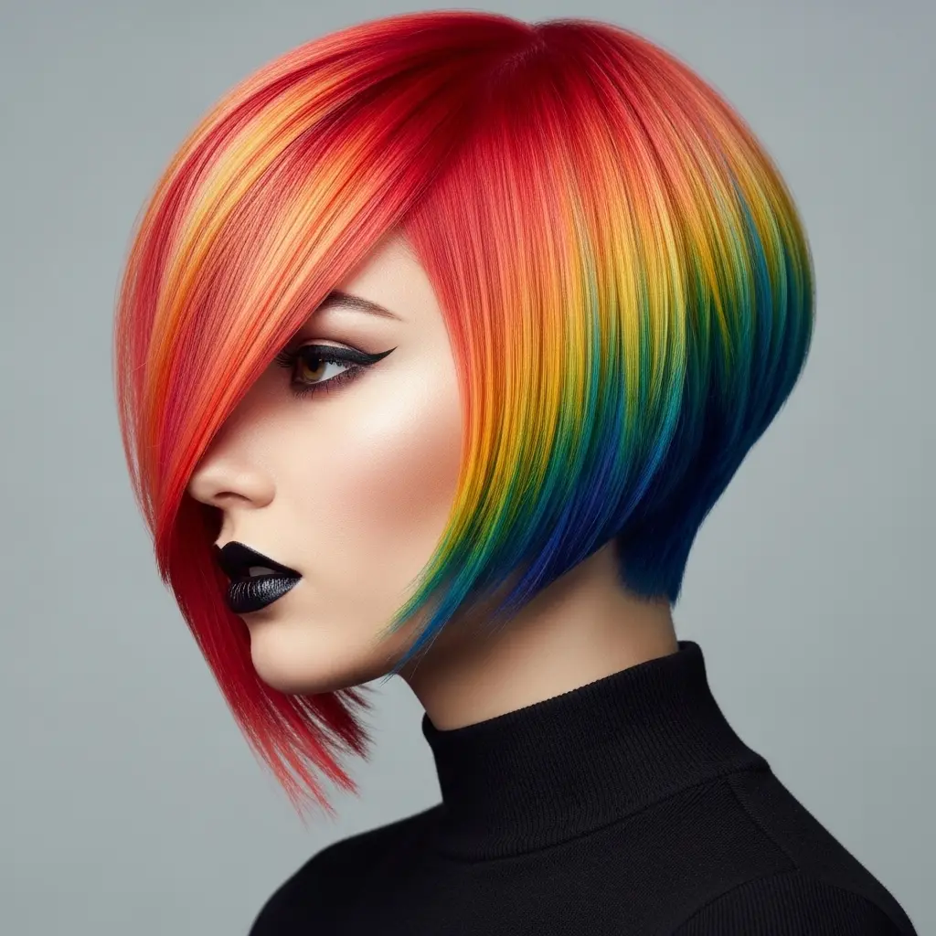 #15 Colorful Inverted Cut