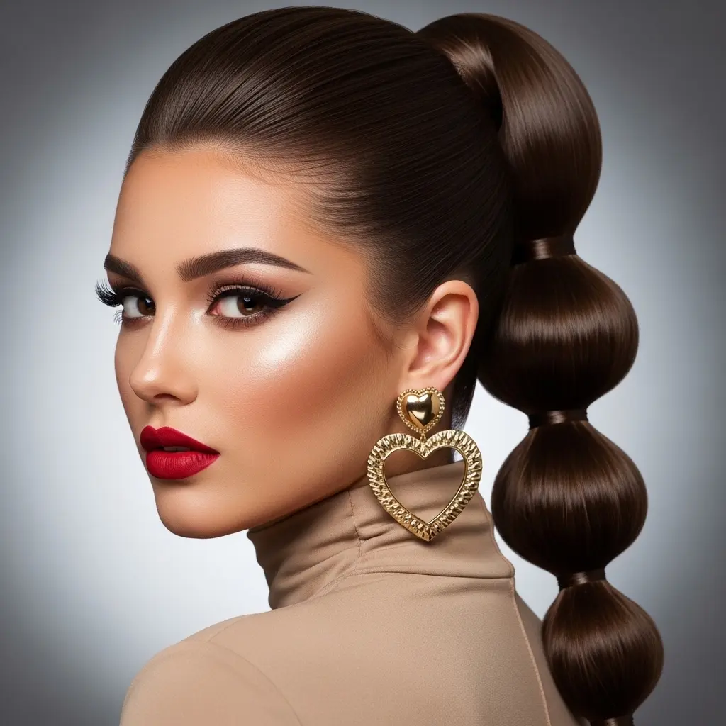 #16 Tight Ponytail with Volume