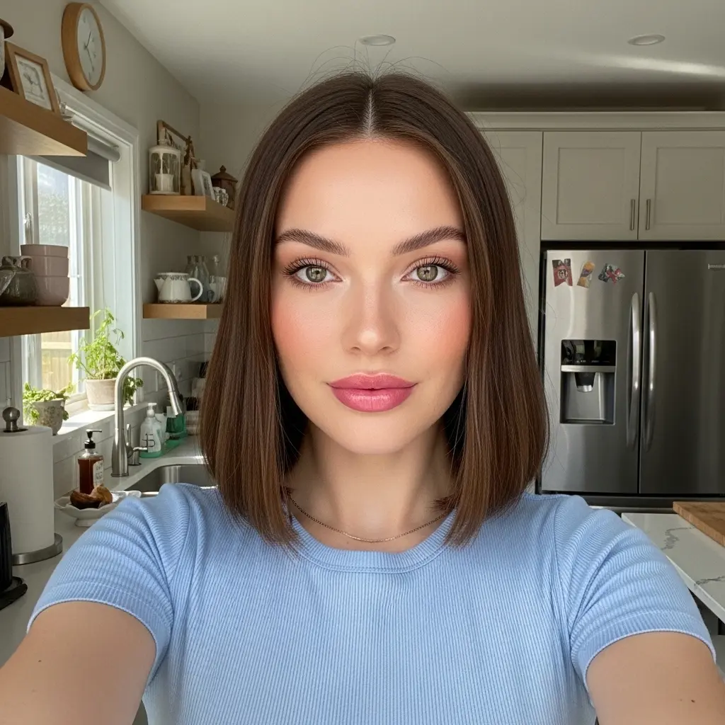 #20 Low-Maintenance Flat Haircut Idea