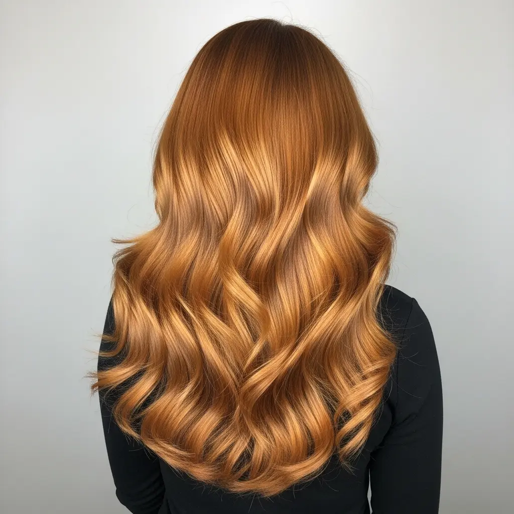 #22 Faded Ginger Copper Elegance