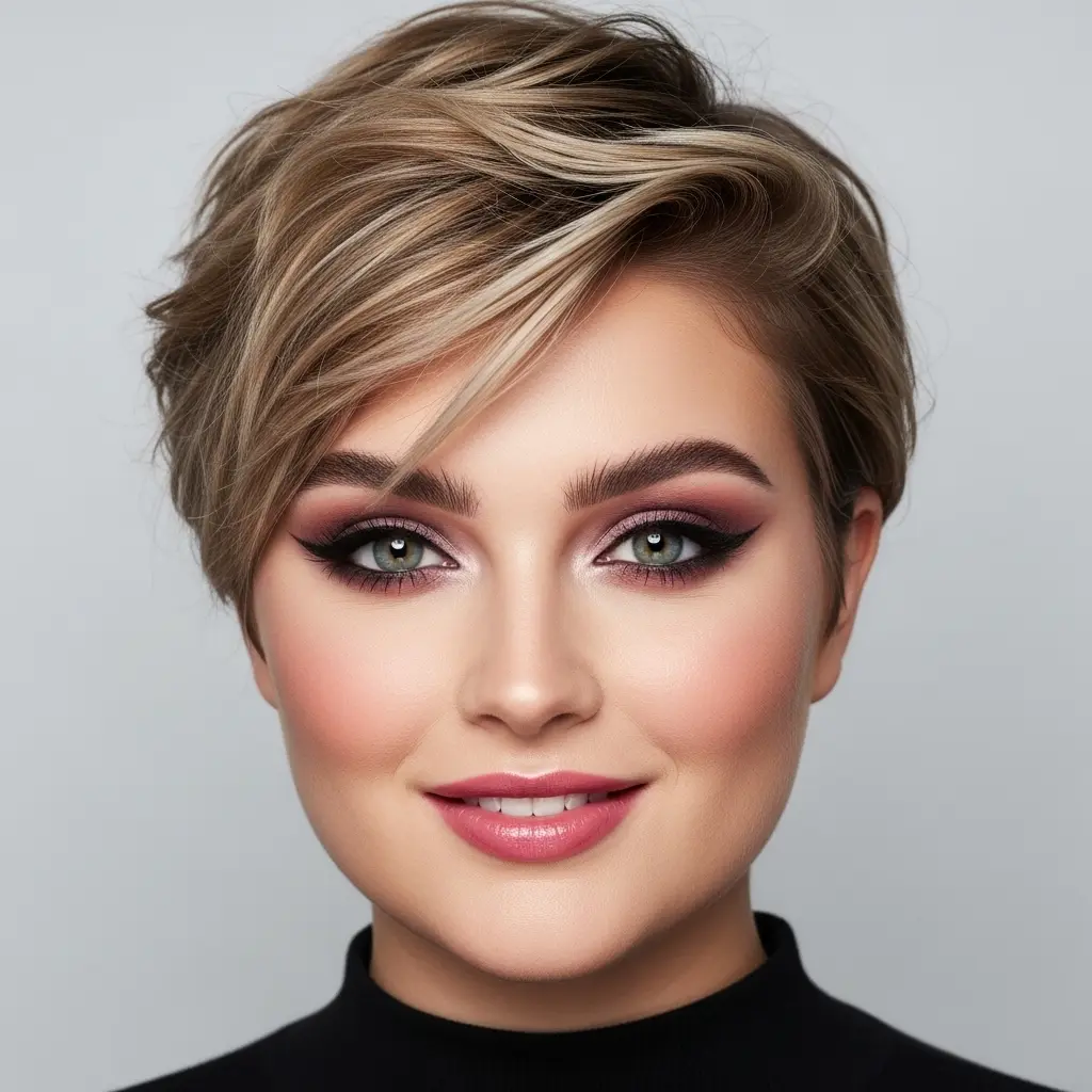 #22 Pixie Shag for Round Faces