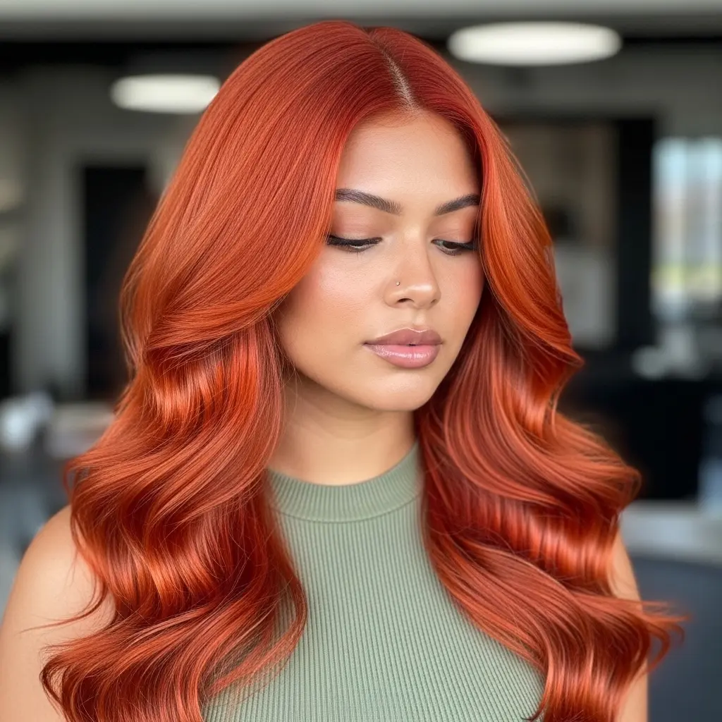 #23 Vibrant Ginger Copper Hair Color
