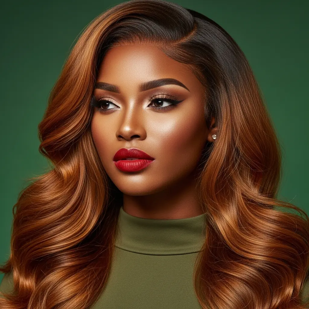 #24 Ginger Copper Glow for Black Women