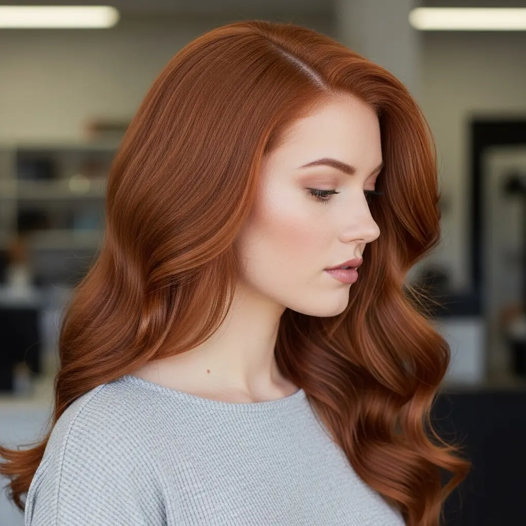 #26 Spicy Ginger Copper Hair Color Fusion