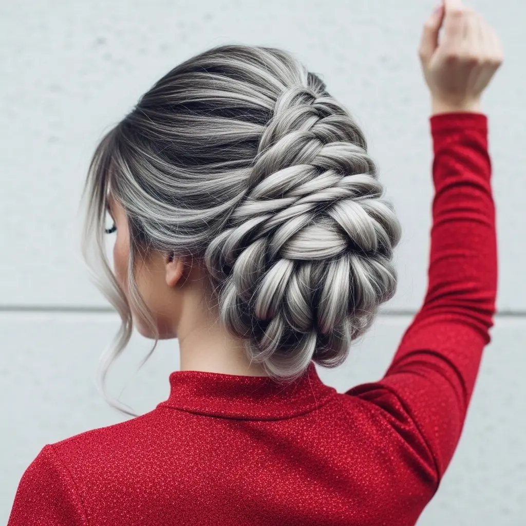 #3 Glam Holiday Updo