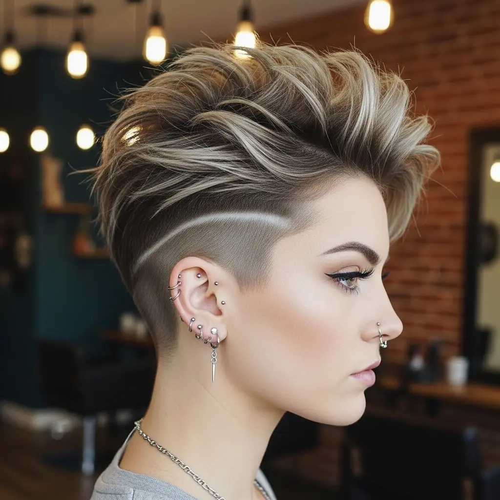 #3 Textured Pixie Cut