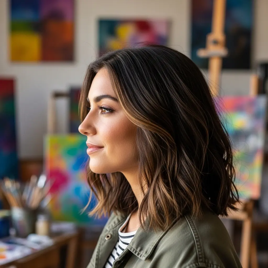 #5 Wolf Cut on Flat Hair for Volume and Texture