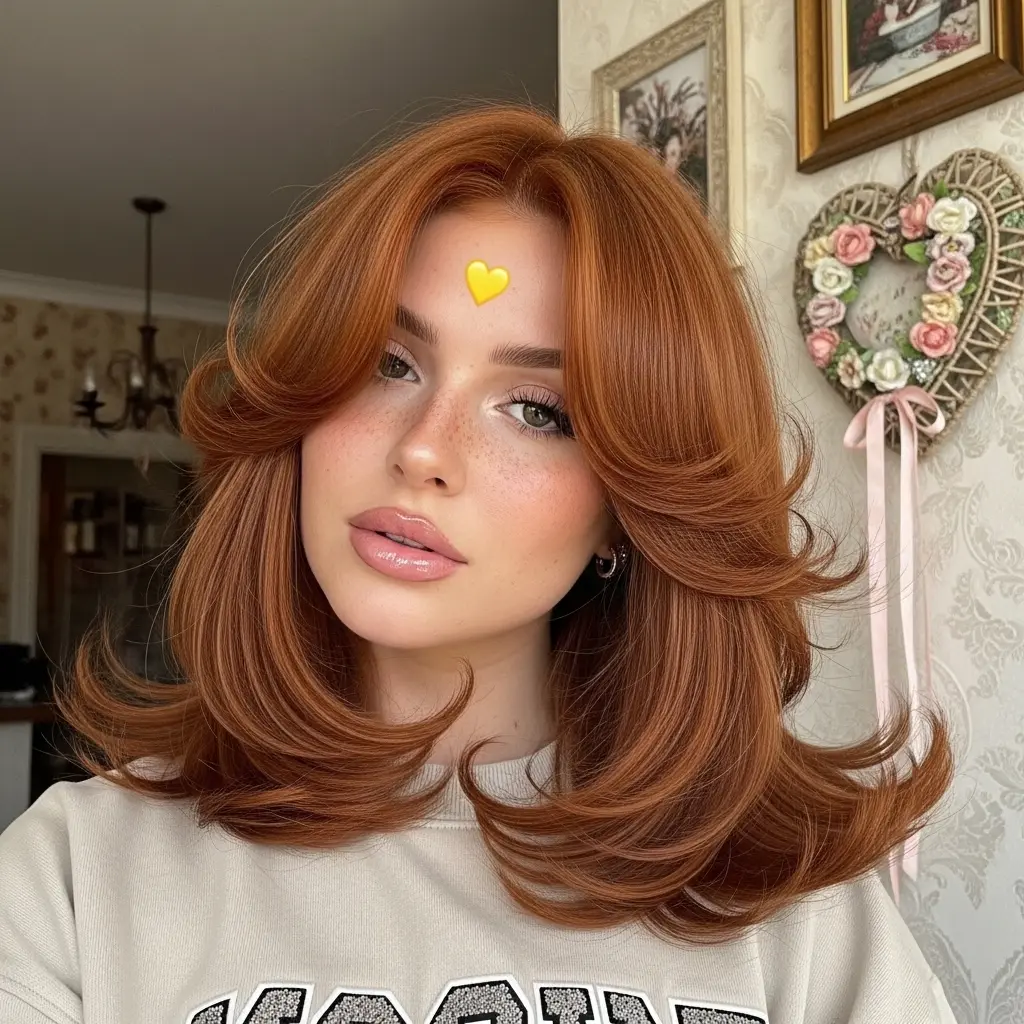 #5 Rich Ginger Copper with Dimensional Shine