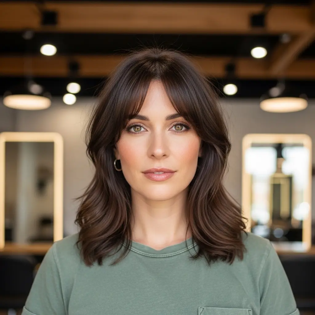 #7 Butterfly Shag with Tousled Texture