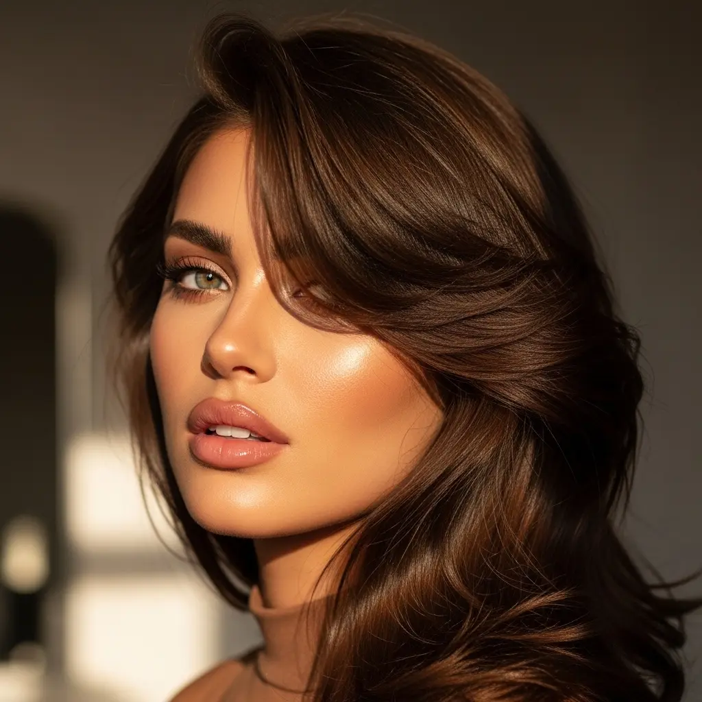 #7 Mid-Length and Face-Framing Layers