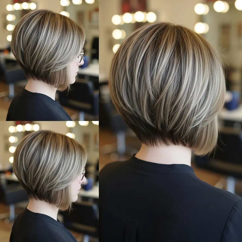 #9 Classic Bob with Stacked Layers