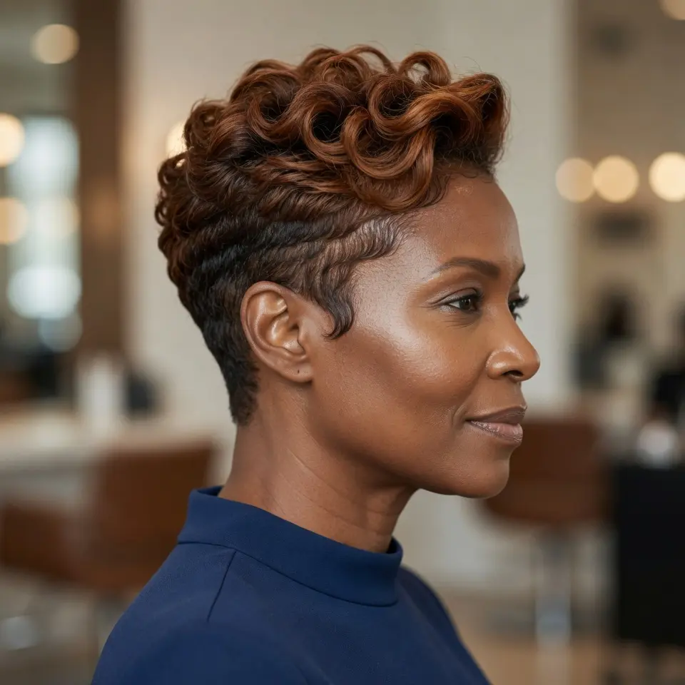#11 Natural Pixie for Black Women