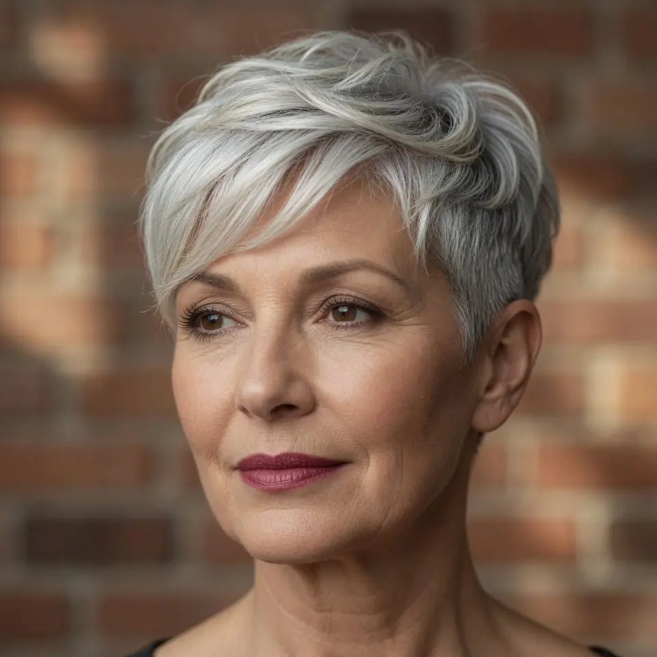 #11 Fabulous Pixie with Side-Swept Bangs