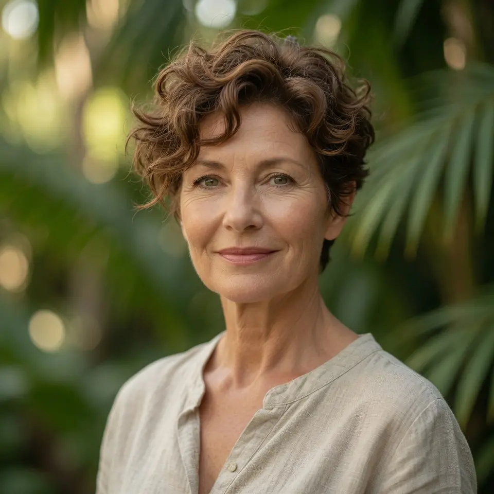 #12 Soft Curly Pixie Cut for Fine Hair