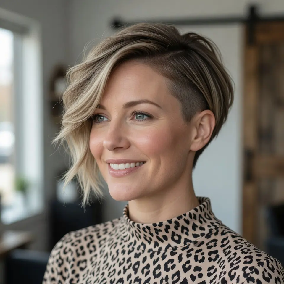 #13 Subtle Undercut for Women over 40