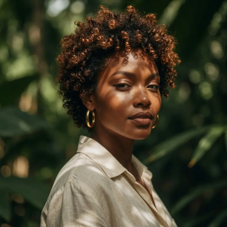 #14 Pixie Bob Haircut for Black Women with Natural Texture