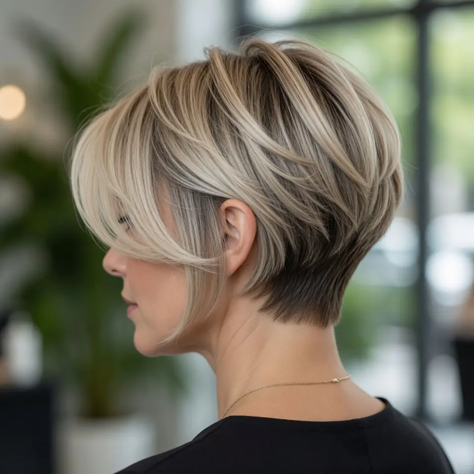 #14 Short Tapered Pixie Bob