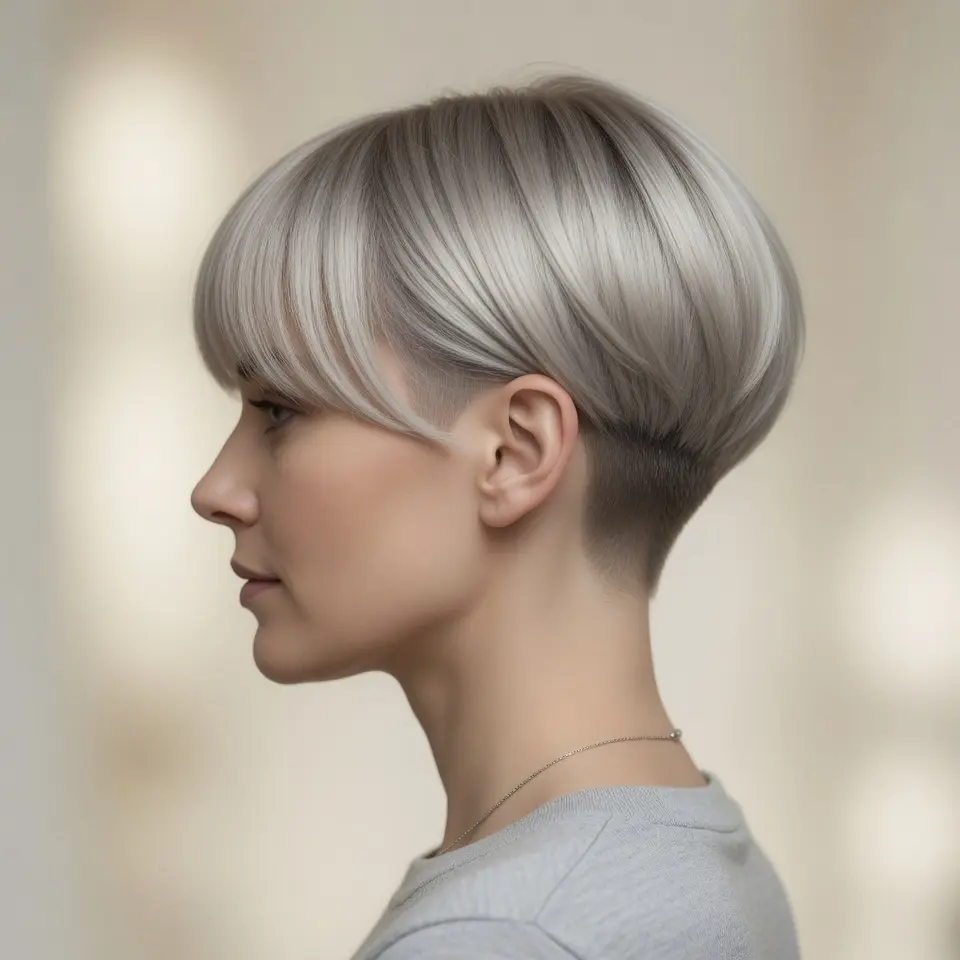 #15 Grey Pixie Bob Crop