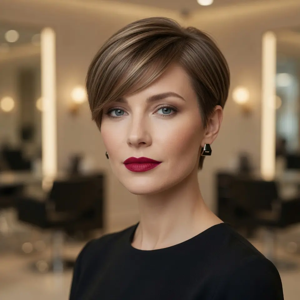 #15 Side-Swept Pixie