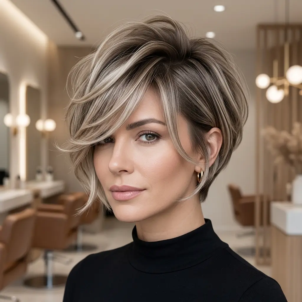 #15 Hand-Painted Balayage Layered Lixie