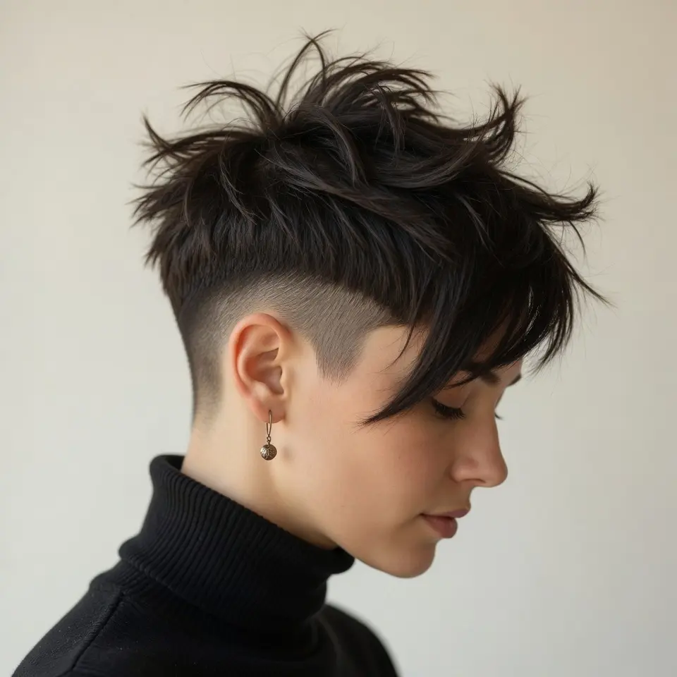 #16 Versatile Pixie Cut with a Textured Top