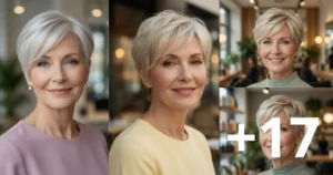 17 Best Long Pixie Cuts for Women Over 60 to Try