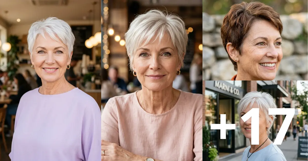 17 Best Volume-Boosting Pixie Cuts for Women Over 60 with Fine Hair